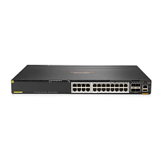 HPE Aruba Networking 6300M 24-port HPE Smart Rate 1/2.5/5GbE Class 6 PoE and 4-port SFP56 Switch JL660A RENEW