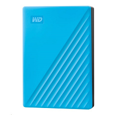 WD My Passport Portable 4TB, Externí HDD, USB 3.0, modrá