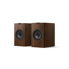 KEF Repro Q1 Meta regálové, 2ks, tmavé dřevo