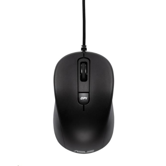 ASUS MU101C Optická myš, drátová, černá ASUS MU101C Optická myš, drátová, černá