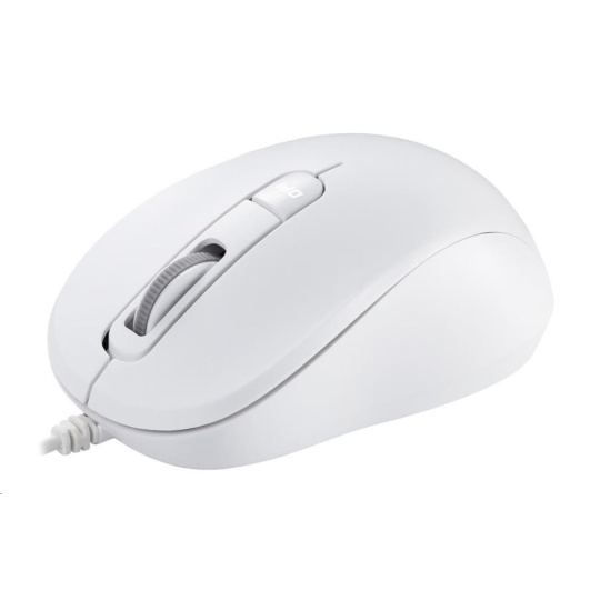 ASUS MU101C Wired Blue Ray Mouse, bílá ASUS MU101C Wired Blue Ray Mouse, bílá