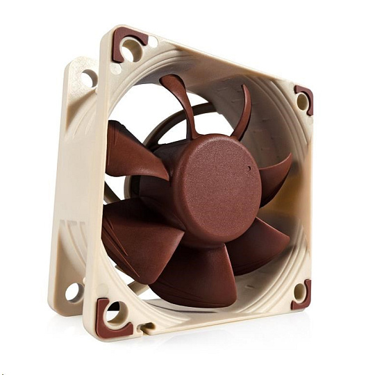 NOCTUA Ventilátor NF-A6x25-FLX, 60mm, hnědá