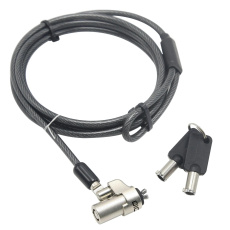 DICOTA Security Cable Wedge Lock Ultra Slim keyed 3.2x4.5mm slot