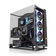 THERMAL TAKE Case Core P3 TG Pro, ATX, Průhledná bočnice, černá THERMAL TAKE Case Core P3 TG Pro, ATX, Průhledná bočnice, černá