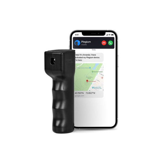 Plegium smart pepřový sprej mini - černý Plegium smart pepřový sprej mini - černý