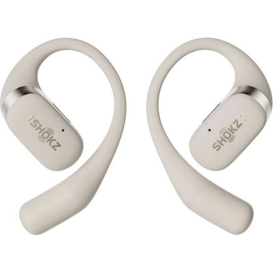 Shokz OpenFit Bluetooth sluchátka béžová Shokz OpenFit Bluetooth sluchátka béžová