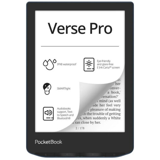 PocketBook Verse Pro modrá PocketBook Verse Pro modrá