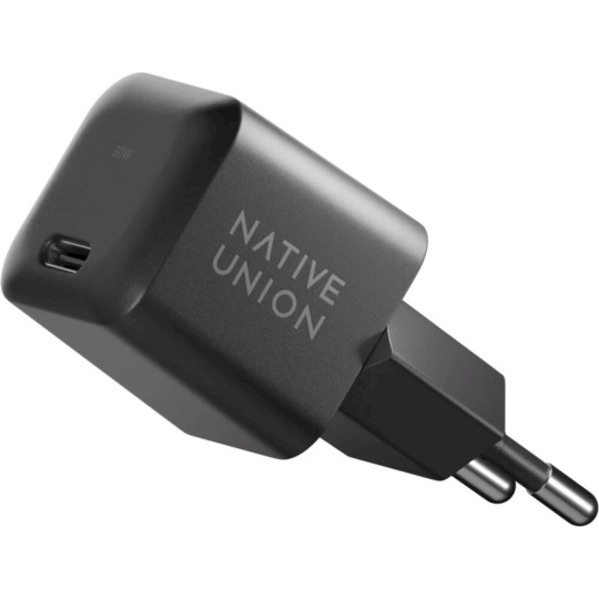 Native Union Fast GaN Charger PD 30W nabíječka černá Native Union Fast GaN Charger PD 30W nabíječka černá