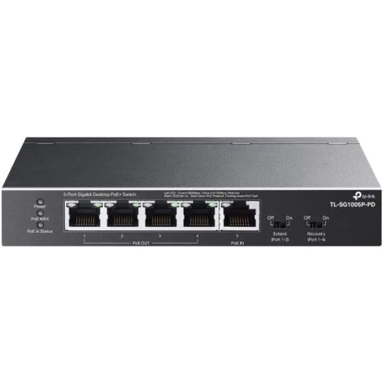 TP-Link TL-SG1005P-PD gigabitový switch