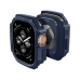 Spigen Rugged Armor kryt Apple Watch Ultra 3/2/1 (49mm) modrý