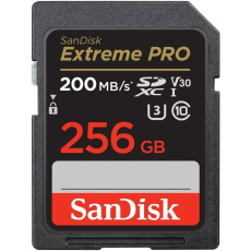 SanDisk SDXC karta 256GB Extreme PRO