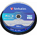 VERBATIM BD-R(10 ks) DualLayer/spindle/6X/50GB
