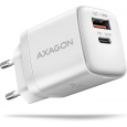 AXAGON ACU-PQ20W nabíječka do sítě 2x port 20W bílá