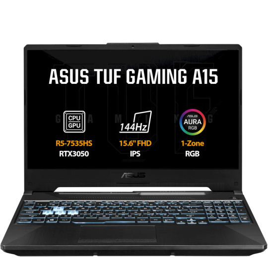 ASUS TUF Gaming A15 (FA506NC-HN001W) černý