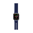 EPICO Silicone řemínek Apple Watch 42/44mm modrý