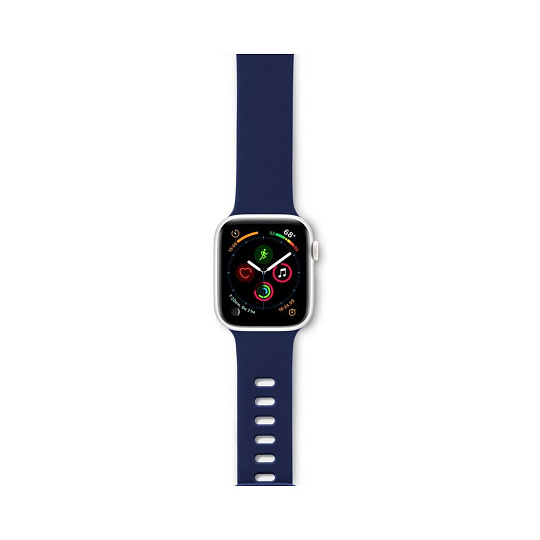 EPICO Silicone řemínek Apple Watch 42/44mm modrý