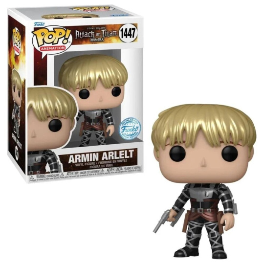 Funko POP! #1447 Animation: Attack on Titan S5 - Armin Arlert (Metallic) (Exclusive)