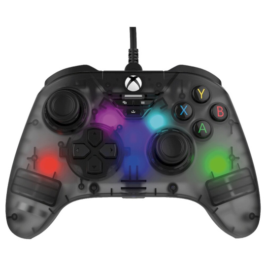 SnakeByte RGB X herní ovladač pro Xbox Series S/X, Xbox One, Windows šedý