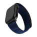 FIXED Nylon Sporty Strap řemínek Apple Watch Ultra 49mm, tmavě modrý