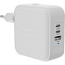 Hyper® HyperJuice® 70W USB-C GaN nabíjecí adaptér (2xUSB-C + 1xUSB-A) bílý