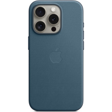 Apple kryt z tkaniny FineWoven s MagSafe na iPhone 15 Pro tichomořsky modrý