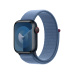 Apple Watch 49/45/44/42mm ledově modrý provlékací sportovní řemínek