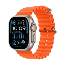 Apple Watch 49/45/44/42mm prodloužení oranžového Oceánského řemínku