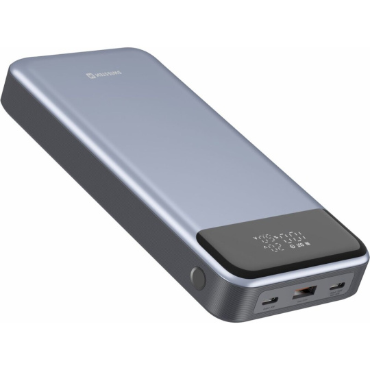 Swissten powerbanka 30 000 mAh 133W PD šedá