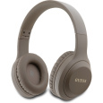 Guess Classic Silver Logo Bluetooth bezdrátová sluchátka hnědá