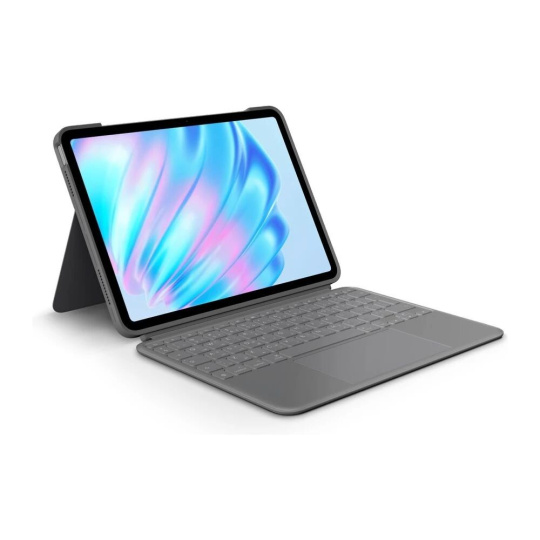 Logitech Combo Touch pouzdro s CZ/UK klávesnicí pro iPad Air 13" (M2) šedé