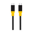 Tactical Blackbird USB4 kabel (240W/40 Gbps) 1m černý/žlutý