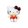 Plyšák Hello Kitty - Anniversary 22 cm červená