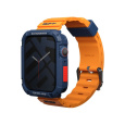 SKINARMA Shokku řemínek Apple Watch 42/44/45mm oranžový