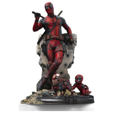 Soška Iron Studios Art Scale 1/10 Deadpool & Wolverine - Deadpool