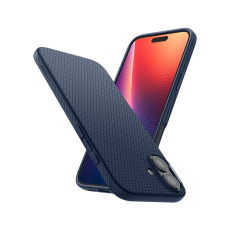 Spigen Liquid Air kryt iPhone 16 Plus navy blue