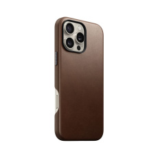 Nomad Traditional Leather Case MagSafe kryt iPhone 16 Pro Max hnědý