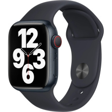 Apple Watch 41/40/38mm temně inkoustový sportovní řemínek S/M