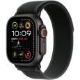 Apple Watch 49/44/45/46mm černý trailový tah s černým titanem S/M