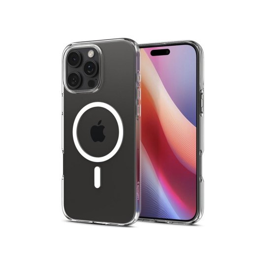 Spigen Liquid Crystal MagSafe kryt iPhone 16 Pro Max crystal clear Spigen Liquid Crystal MagSafe kryt iPhone 16 Pro Max crystal clear
