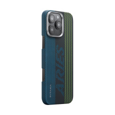 Pitaka x Aries Tactile Woven Case kryt iPhone 16 Pro Max Credit card