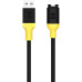 Tactical Recce 3:20 kabel pro Garmin USB-A Black/Yellow