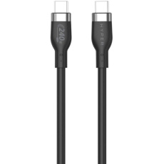 Hyper Silicone 240W USB-C nabíjecí kabel 1m černý
