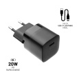 FIXED Mini nabíječka s USB-C výstupem a kabelem Lightning 1 metr PD 20W