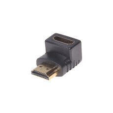 PremiumCord adaptér HDMI M/F zahnutý do pravého úhlu