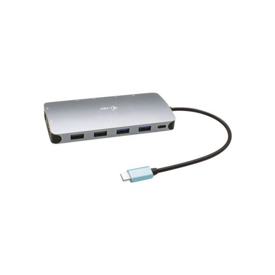 i-tec USB-C Metal Nano 3x Display Docking Station + Power Deli i-tec USB-C Metal Nano 3x Display Docking Station + Power Deli