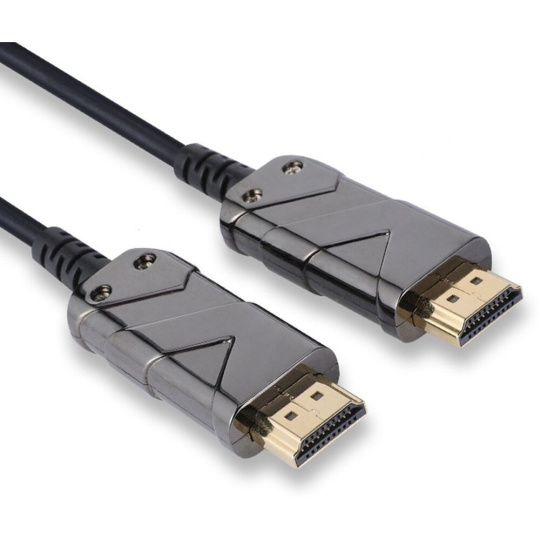 PremiumCord Ultra High Speed HDMI 2.1 optický fiber kabel 8K@60Hz,zlacené 7m