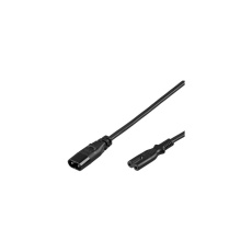 PremiumCord síťový kabel prodlužovací IEC 60320 C7>C8 230V 2m PremiumCord síťový kabel prodlužovací IEC 60320 C7>C8 230V 2m
