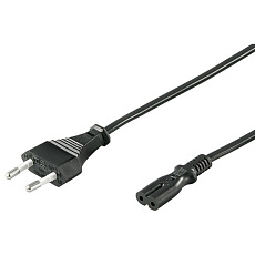 PremiumCord napájecí kabel s vidlicí 230V 3m černý