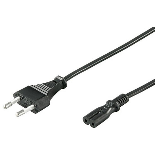 PremiumCord napájecí kabel s vidlicí 230V 3m černý
