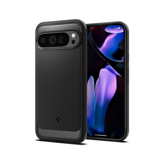 Spigen Rugged Armor kryt Google Pixel 9 Pro XL matně černý